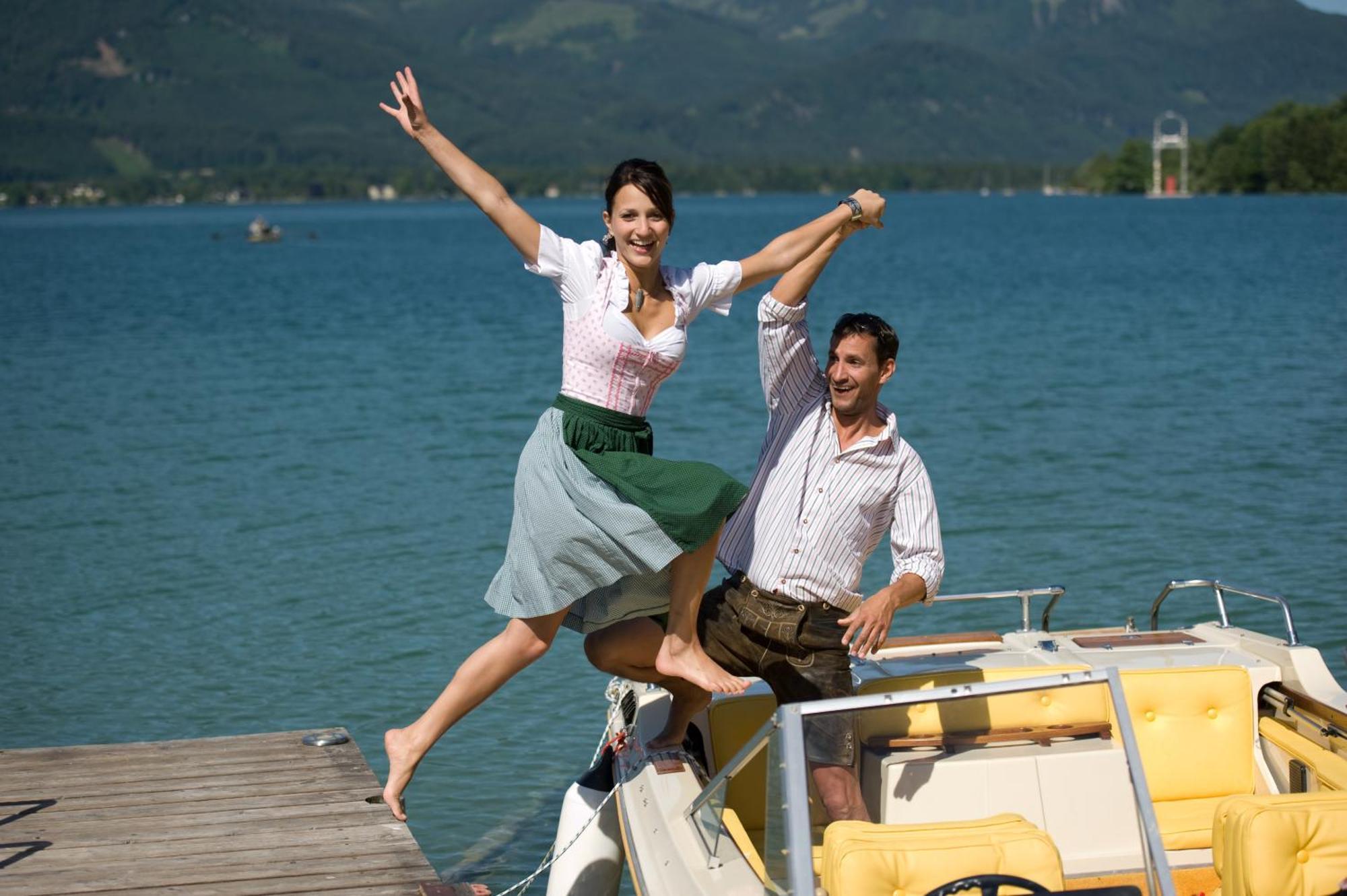 Hotel Buerglstein Sankt Wolfgang im Salzkammergut Bagian luar foto